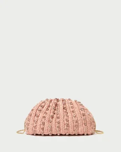 Best Loeffler Randall Bailey Blush/Crystal Dome Clutch Beauty