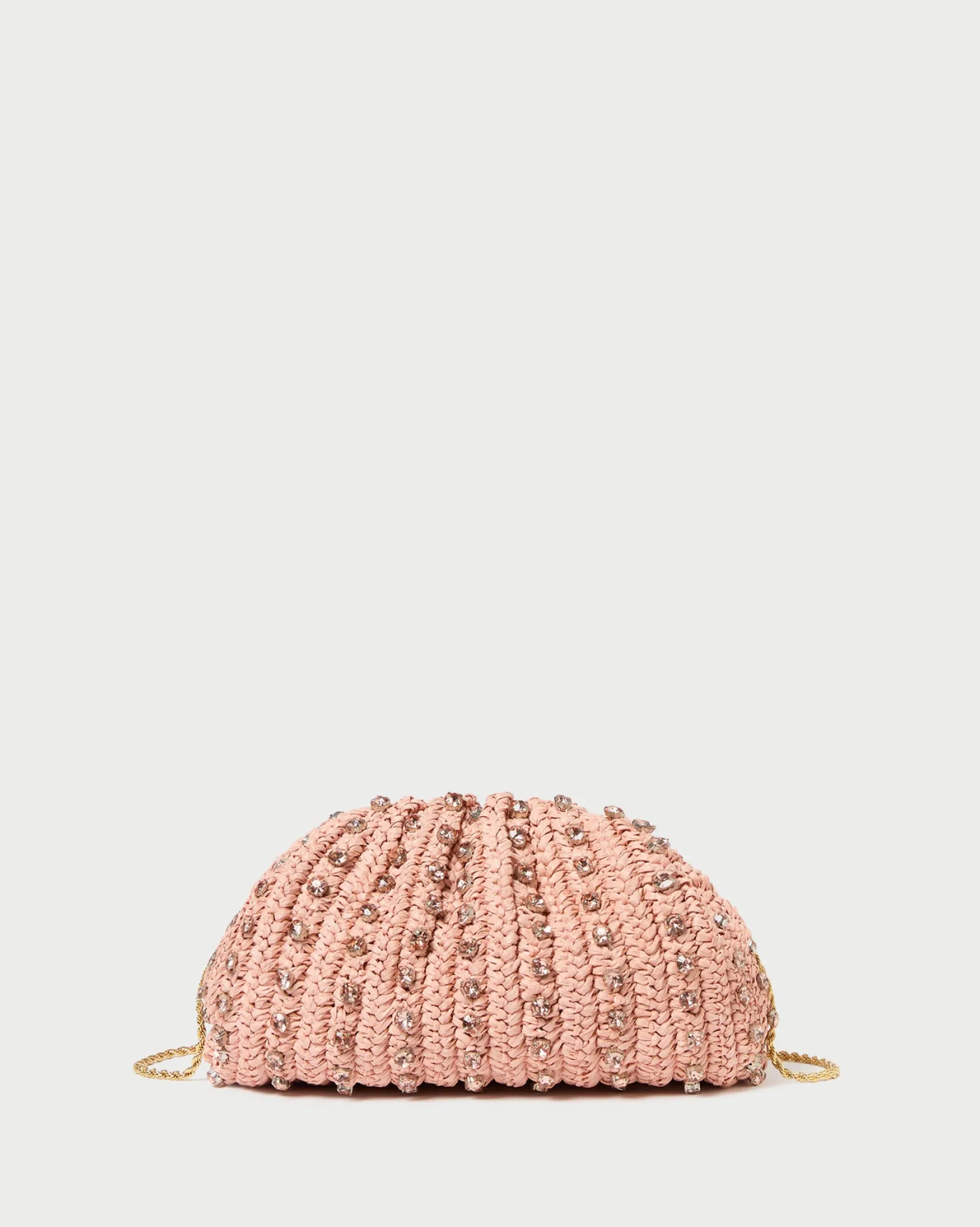 Best Loeffler Randall Bailey Blush/Crystal Dome Clutch Beauty