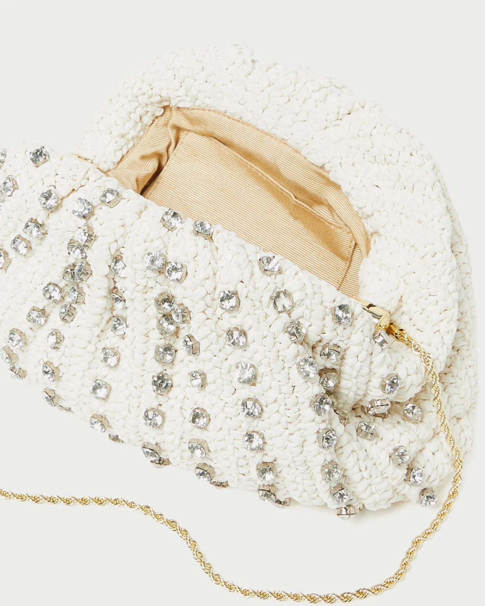 Best Loeffler Randall Bailey Blush/Crystal Dome Clutch Beauty