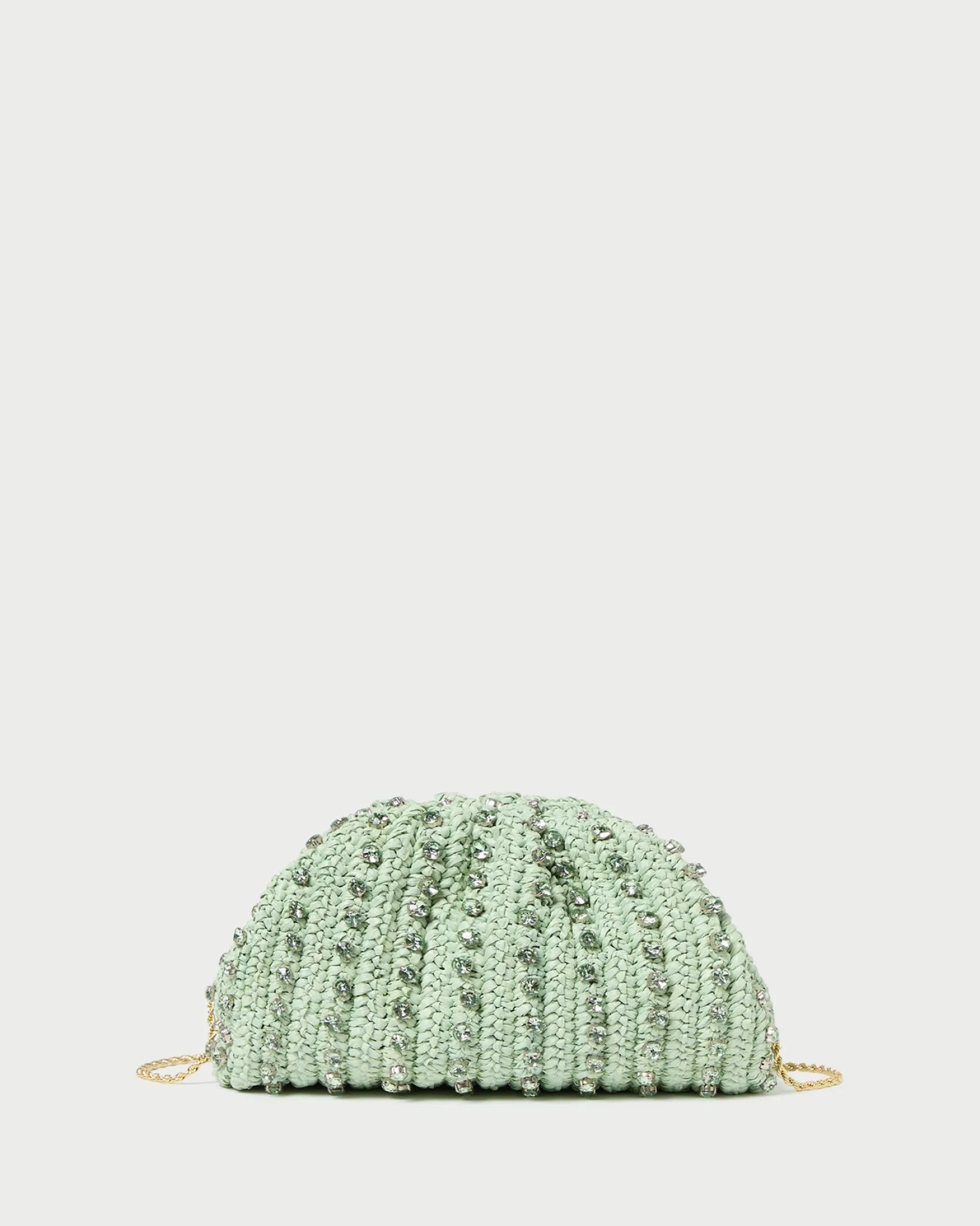 Best Loeffler Randall Bailey Blush/Crystal Dome Clutch Beauty