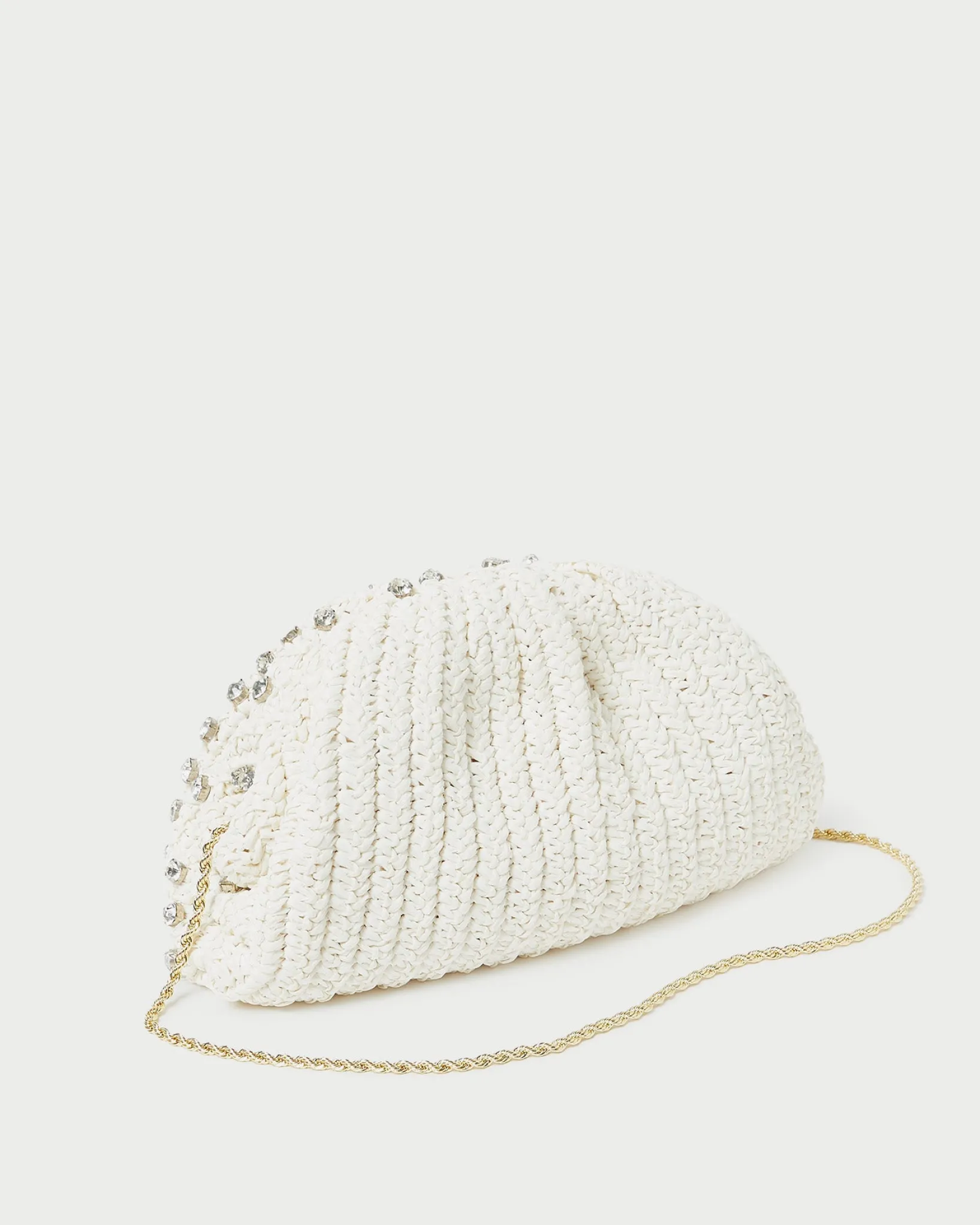 Best Loeffler Randall Bailey /Crystal Dome Clutch Mint