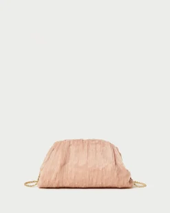 Hot Loeffler Randall Bailey Pleated Dome Clutch Pearl