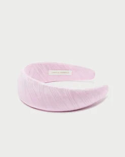 Clearance Loeffler Randall Bellamy Satin Headband Cream