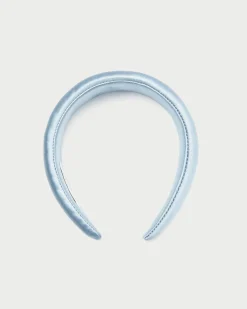Discount Loeffler Randall Bellamy Natural/Crystal Puffy Headband Natural/Clear