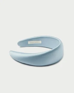 Discount Loeffler Randall Bellamy Natural/Crystal Puffy Headband Natural/Clear