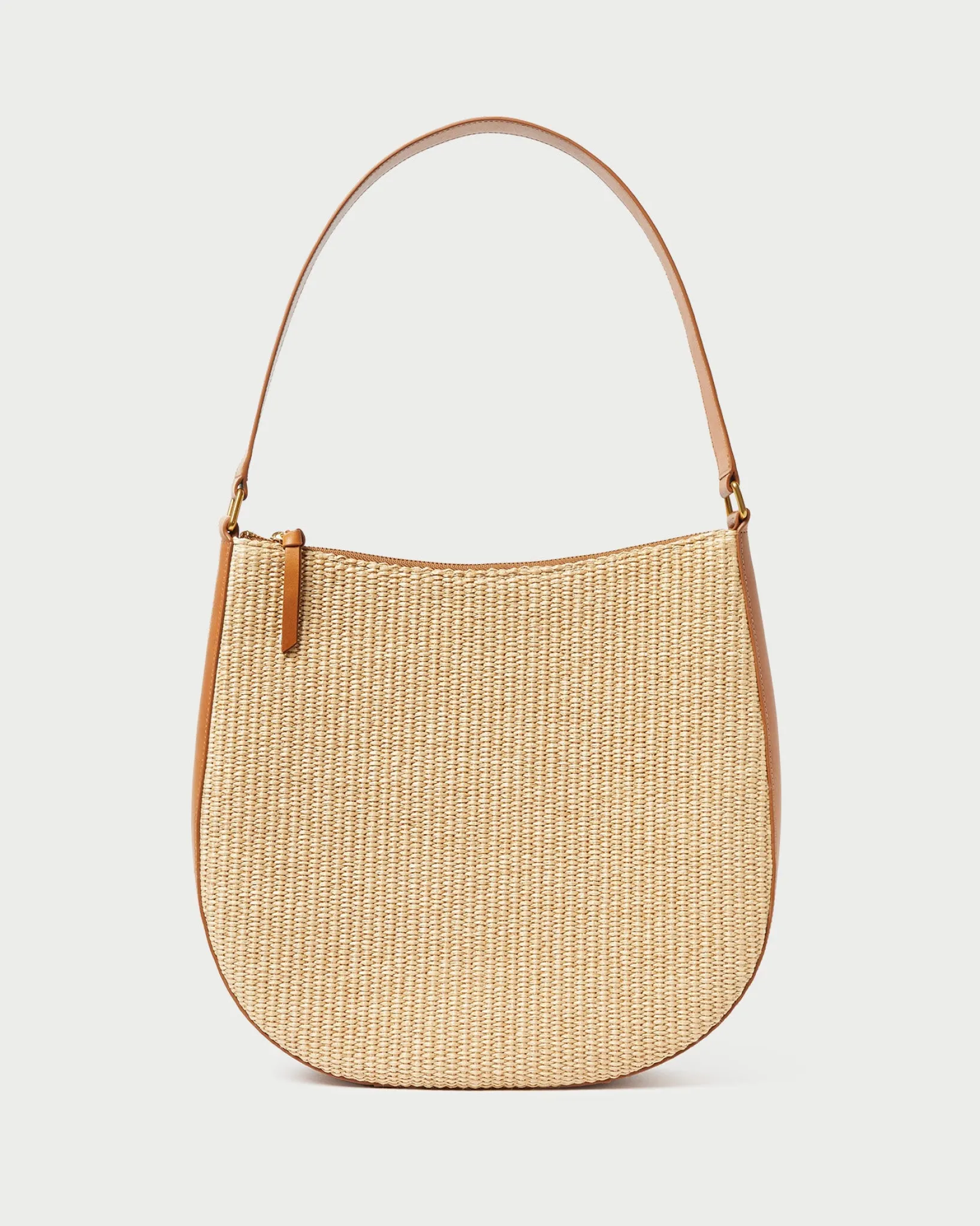 Outlet Loeffler Randall Bowen Natural Straw Hobo Natural/Cognac />