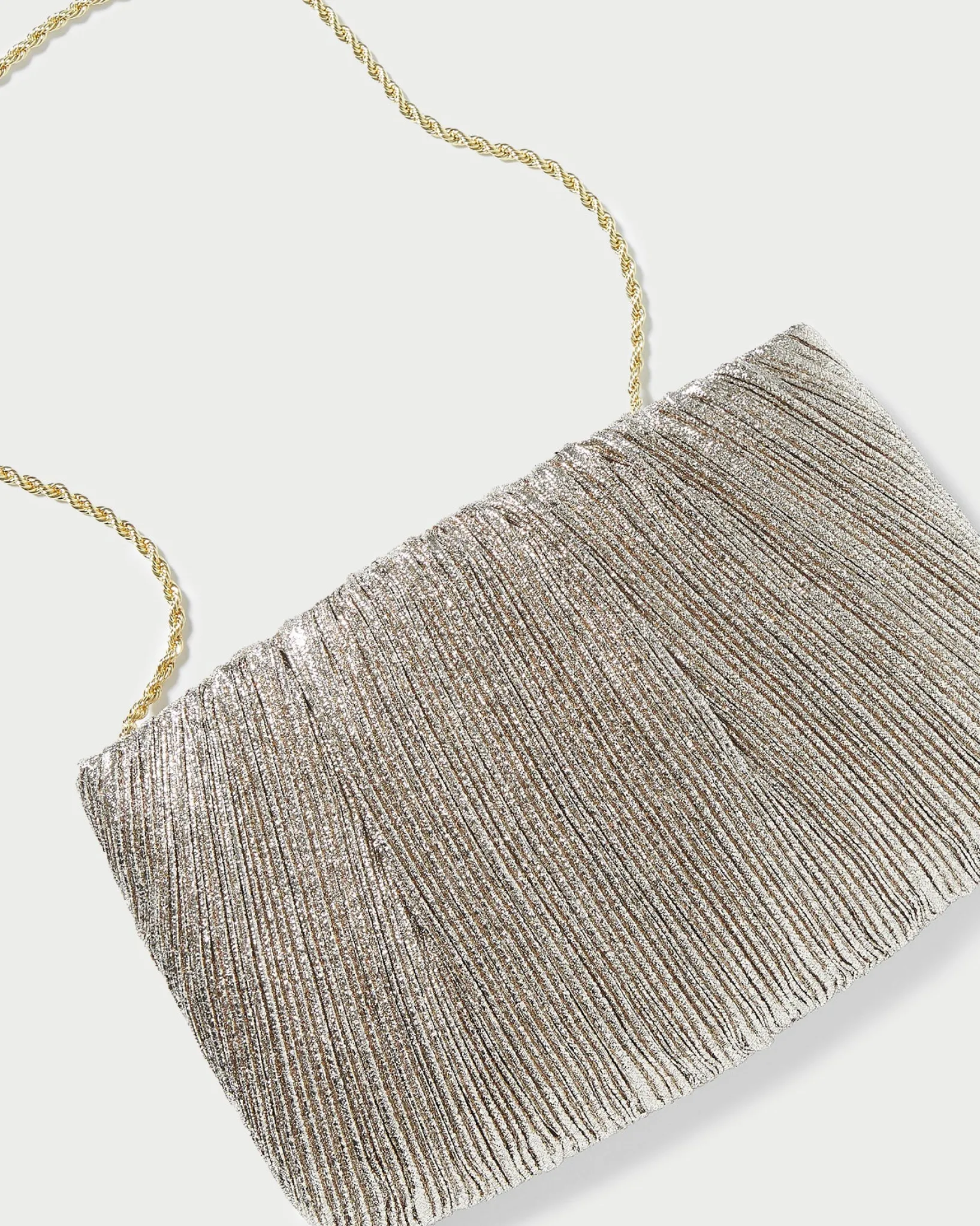 Best Loeffler Randall Brit Pleated Clutch Brown Gingham