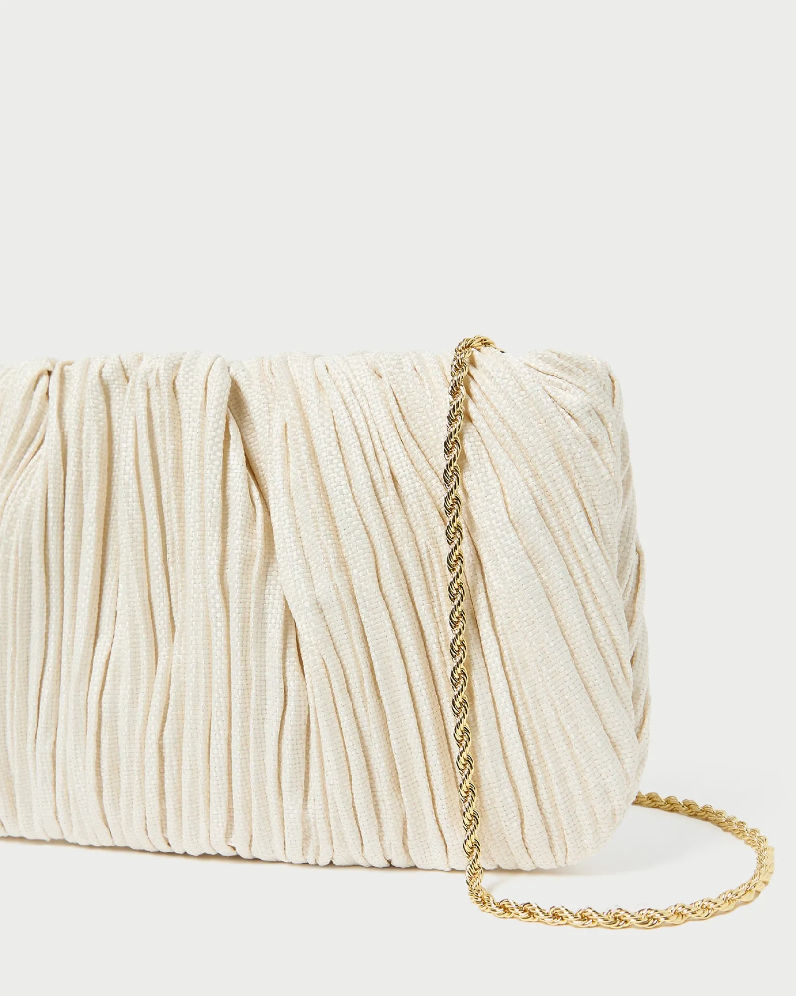 Best Loeffler Randall Brit Pleated Clutch Brown Gingham