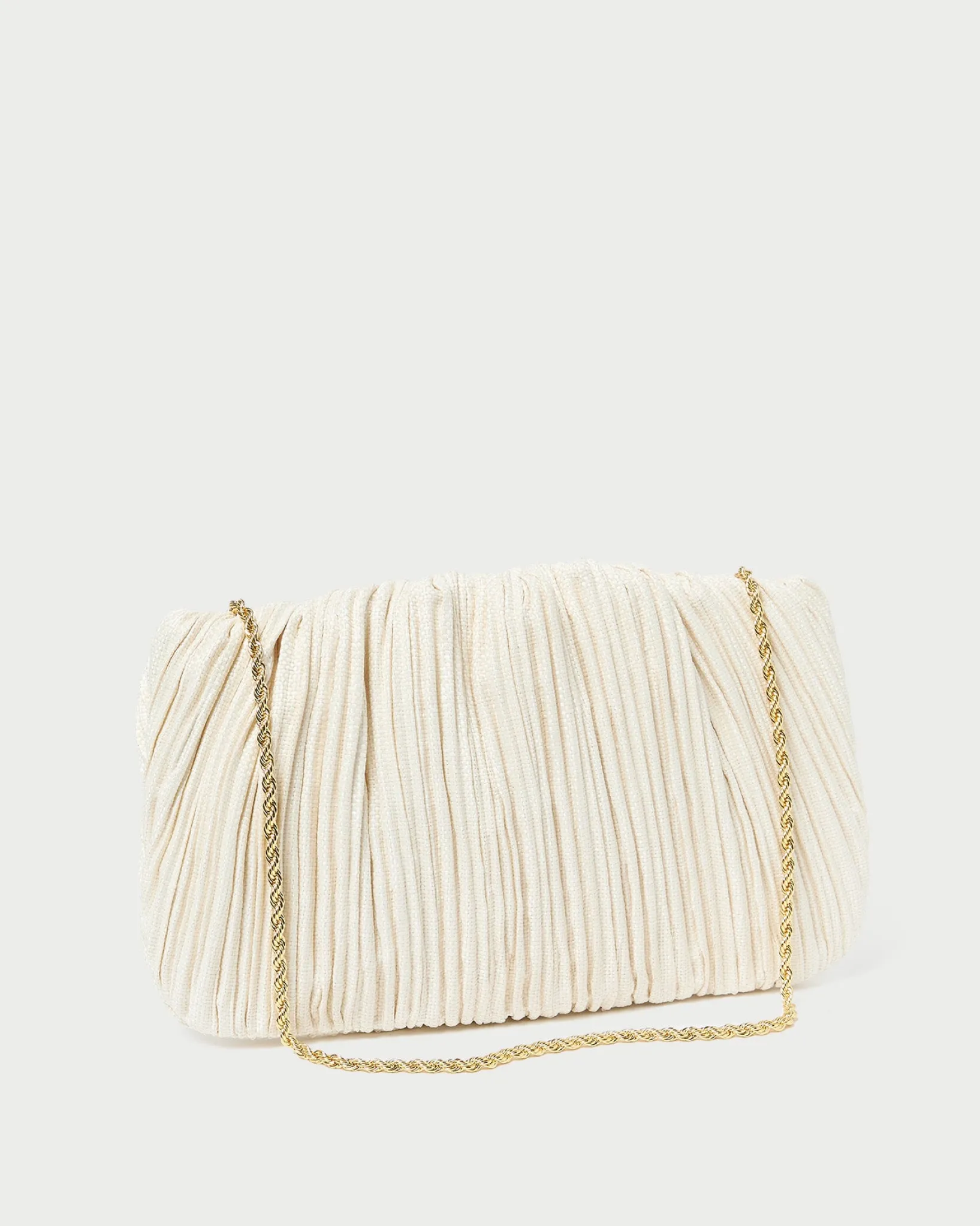 Best Loeffler Randall Brit Pleated Clutch Brown Gingham