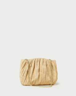 Best Loeffler Randall Brit Pleated Clutch Brown Gingham