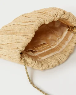 Best Loeffler Randall Brit Pleated Clutch Brown Gingham