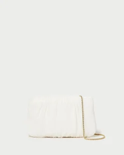Best Loeffler Randall Brit Pleated Clutch Brown Gingham
