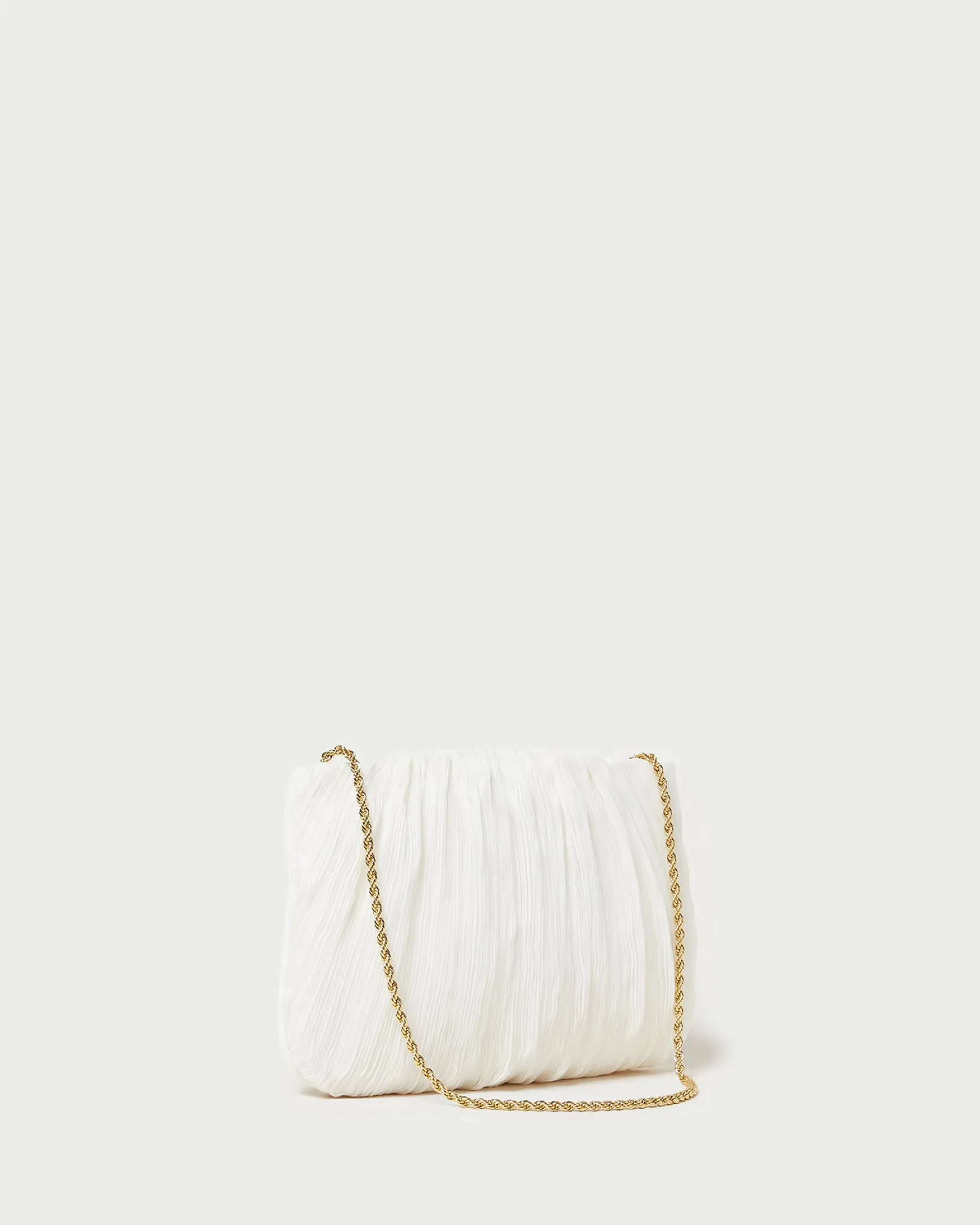 Best Loeffler Randall Brit Pleated Clutch Brown Gingham
