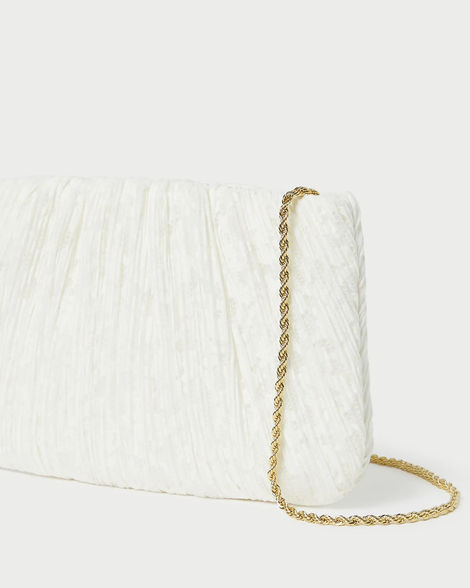 Best Loeffler Randall Brit Pleated Clutch Brown Gingham
