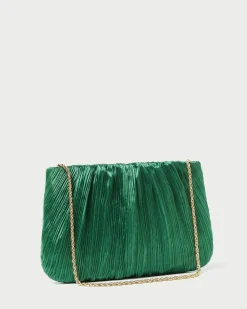 Hot Loeffler Randall Brit Flat Pleated Clutch Natural