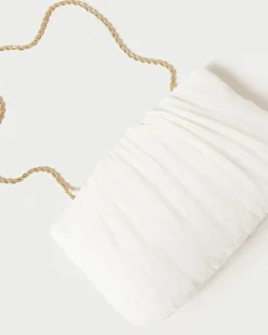 Hot Loeffler Randall Brit Flat Pleated Clutch Sage