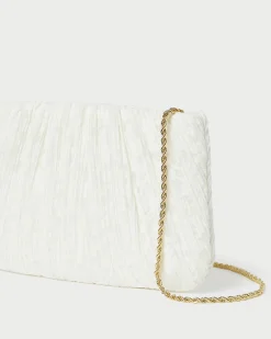 Hot Loeffler Randall Brit Flat Pleated Clutch Sage