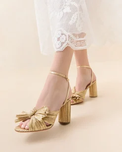 Discount Loeffler Randall Camellia Pleated Bow Heel Beauty
