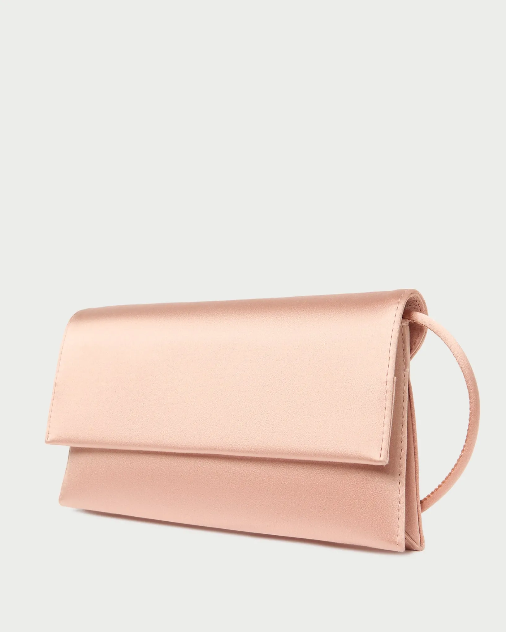 Loeffler Randall Charlee Satin Shoulder Bag Blush