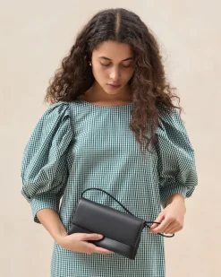 Loeffler Randall Charlee Satin Shoulder Bag Blush