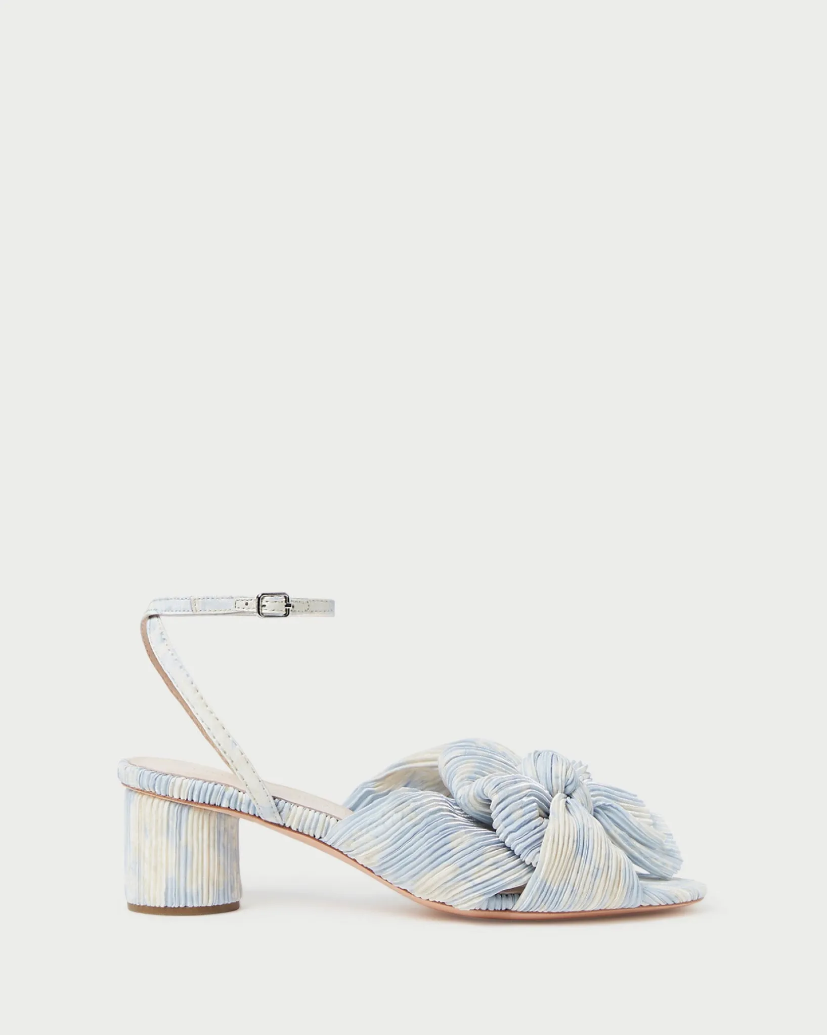 Discount Loeffler Randall Dahlia Black Pleated Bow Heel Beauty