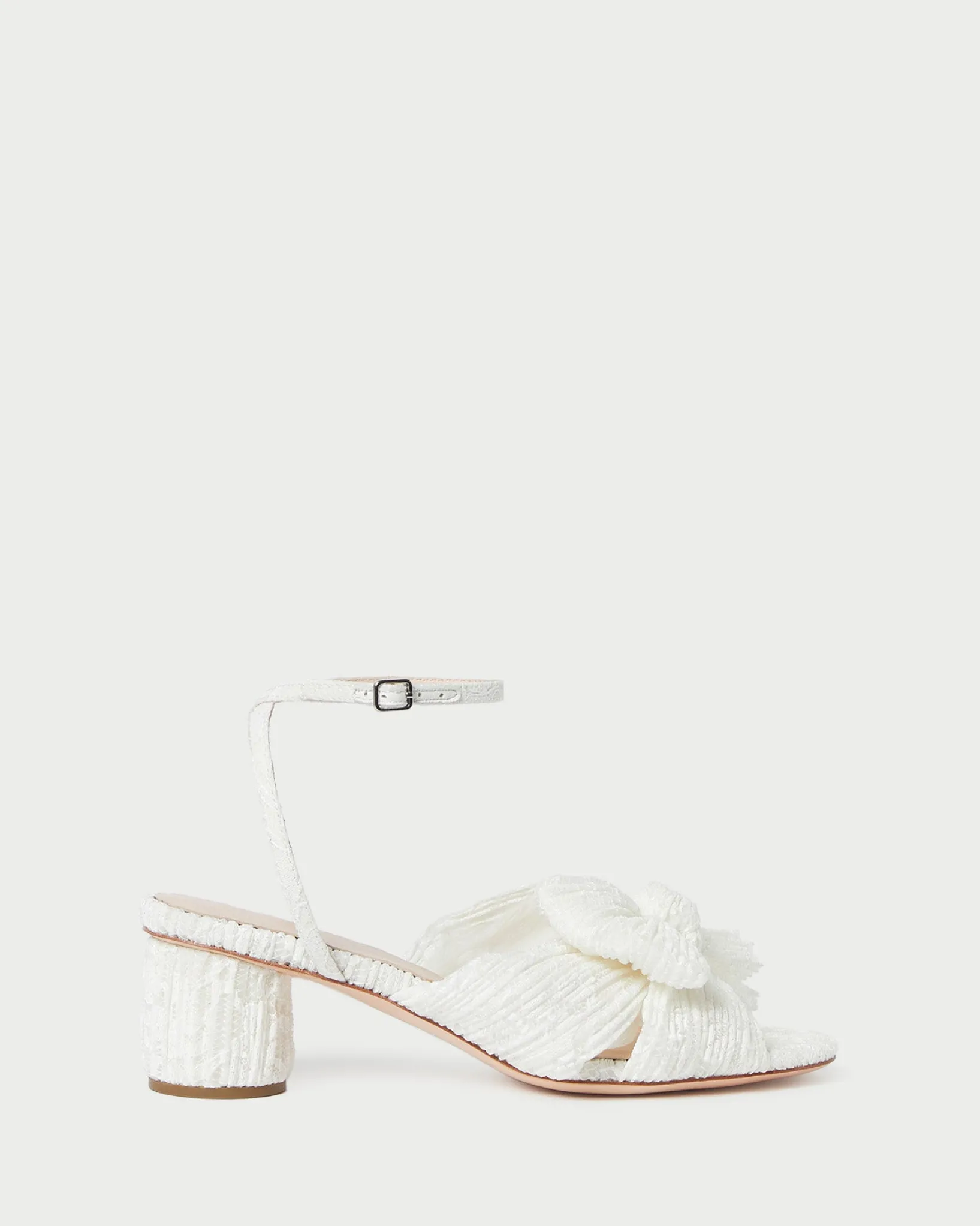 Discount Loeffler Randall Dahlia Black Pleated Bow Heel Beauty