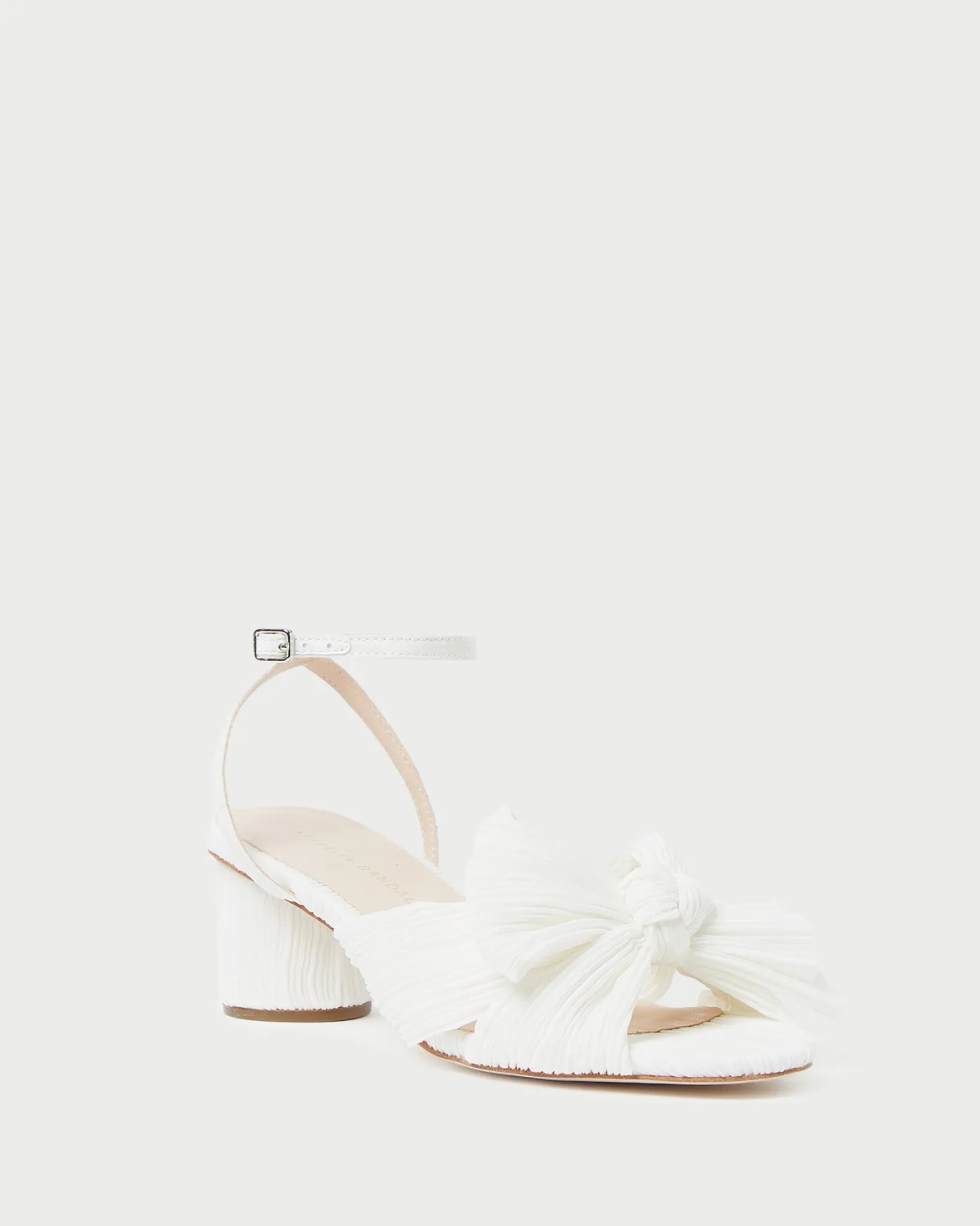Outlet Loeffler Randall Dahlia Blue Floral Bow Heel Dusty Blue Floral