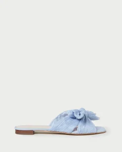 Outlet Loeffler Randall Daphne Bow Slide Blue