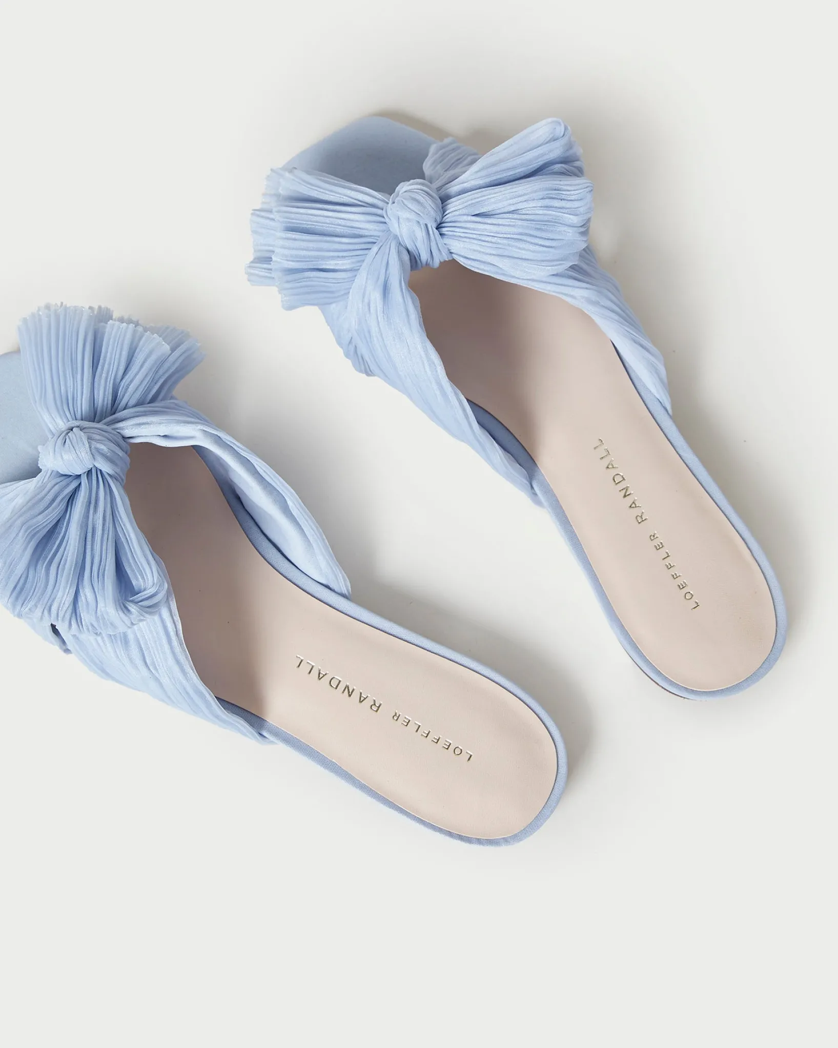 Discount Loeffler Randall Daphne Bow Slide Natural