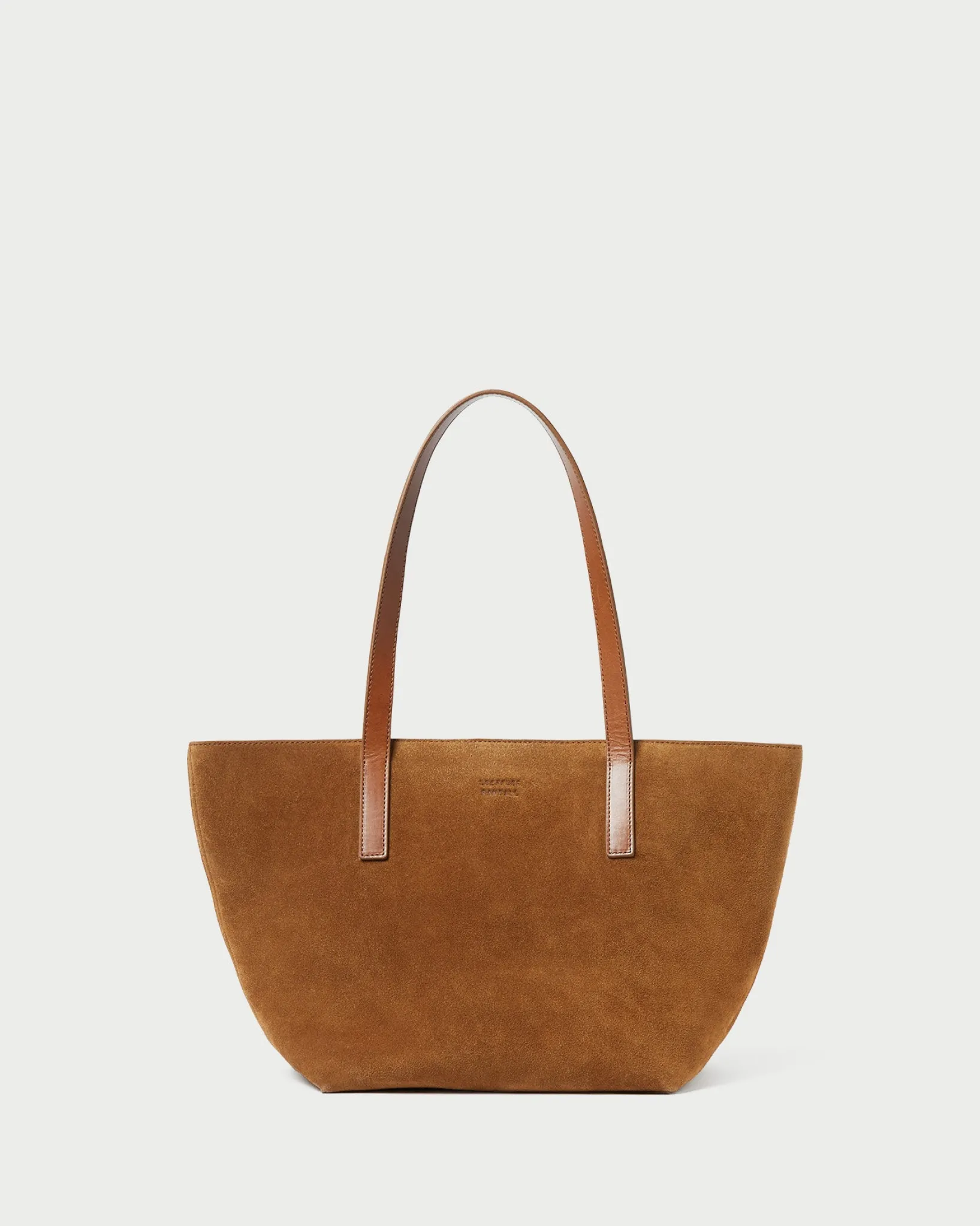 Discount Loeffler Randall Easton Cacao Suede Medium Tote Cacao />
