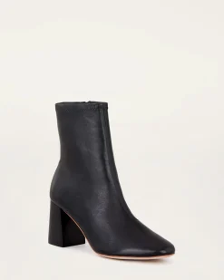 Loeffler Randall Elise Black Stretch Bootie Acorn