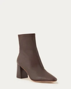 Loeffler Randall Elise Black Stretch Bootie Acorn