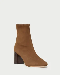 Loeffler Randall Elise Black Stretch Bootie Acorn