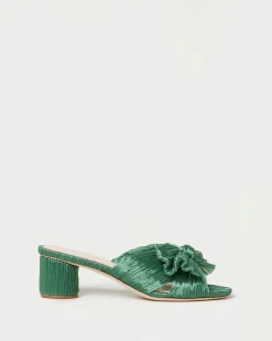 Sale Loeffler Randall Emilia Bow Heel Brown Gingham
