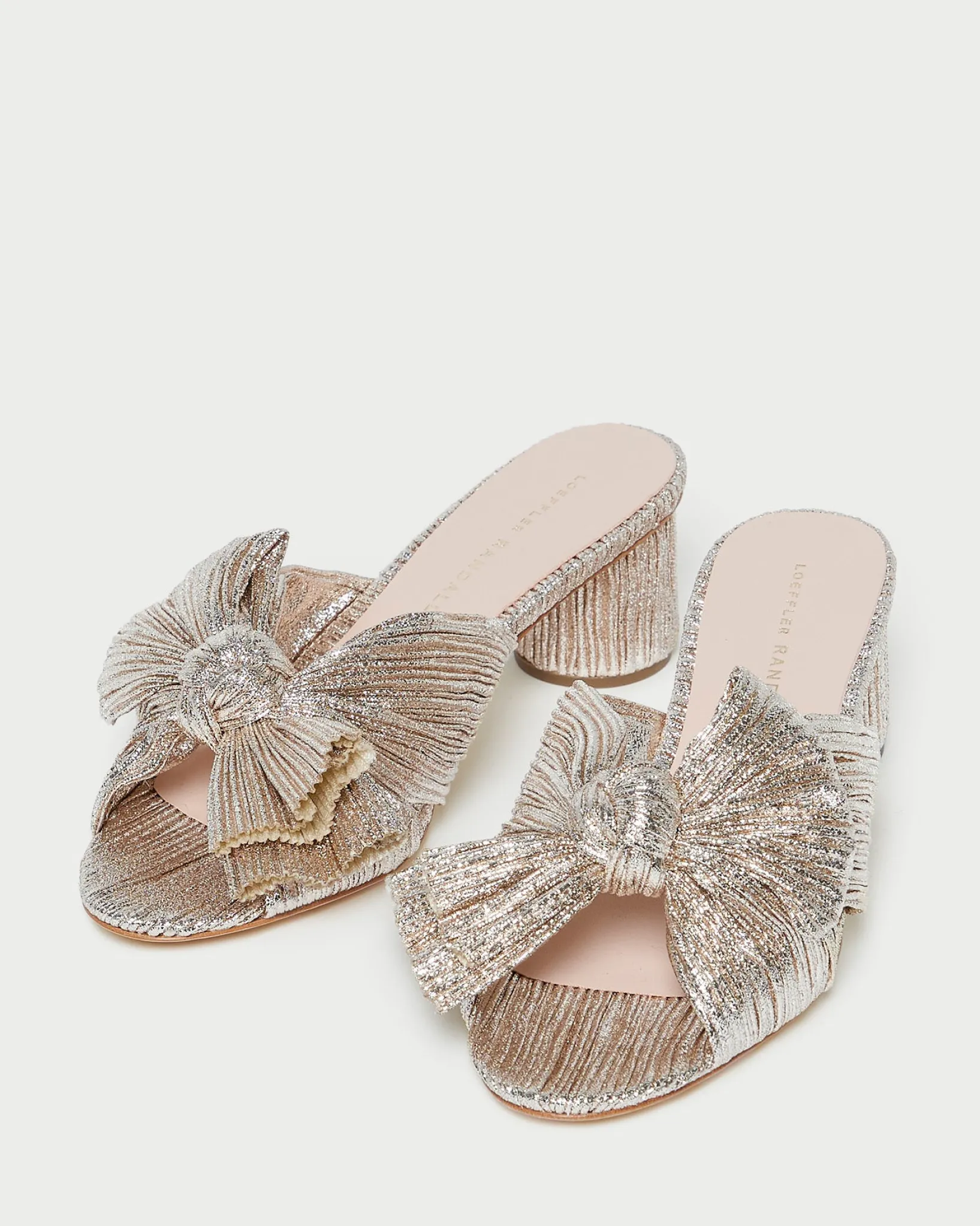 Best Loeffler Randall Emilia Pleated Bow Heel Sage