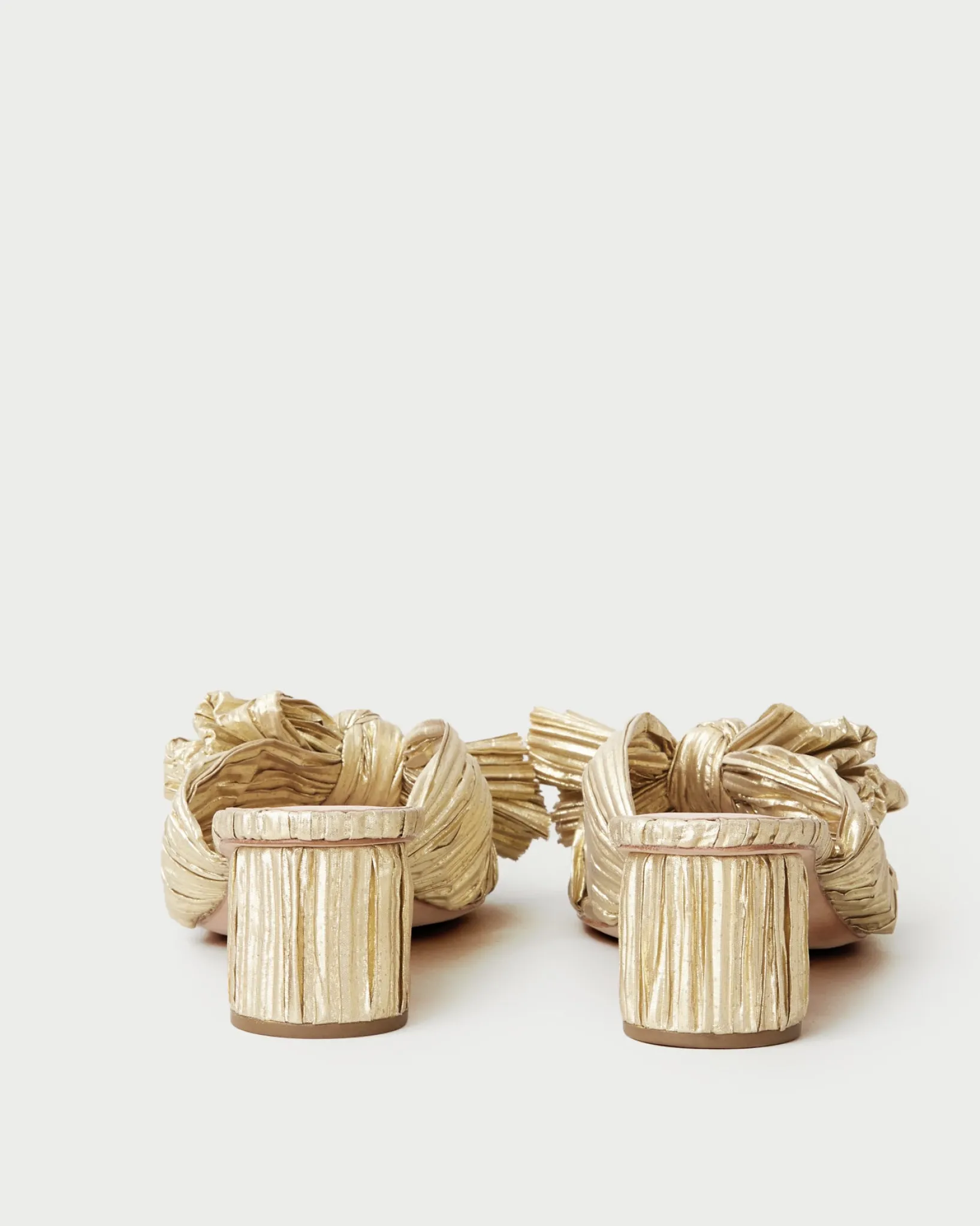 Best Loeffler Randall Emilia Pleated Bow Heel Sage
