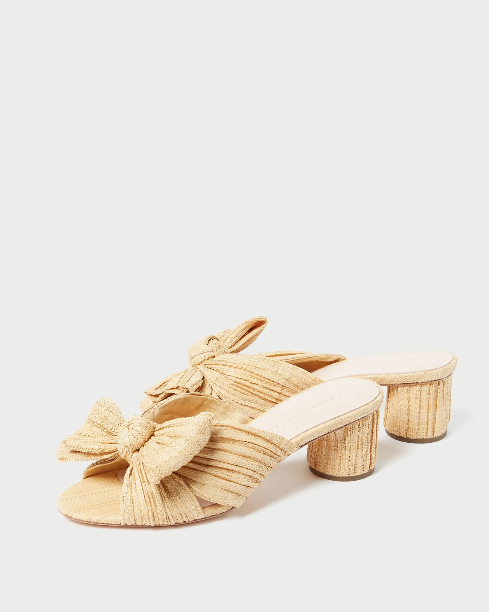 Best Loeffler Randall Emilia Pleated Bow Heel Sage