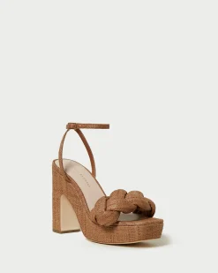 Clearance Loeffler Randall Fae Platform Heel Brown