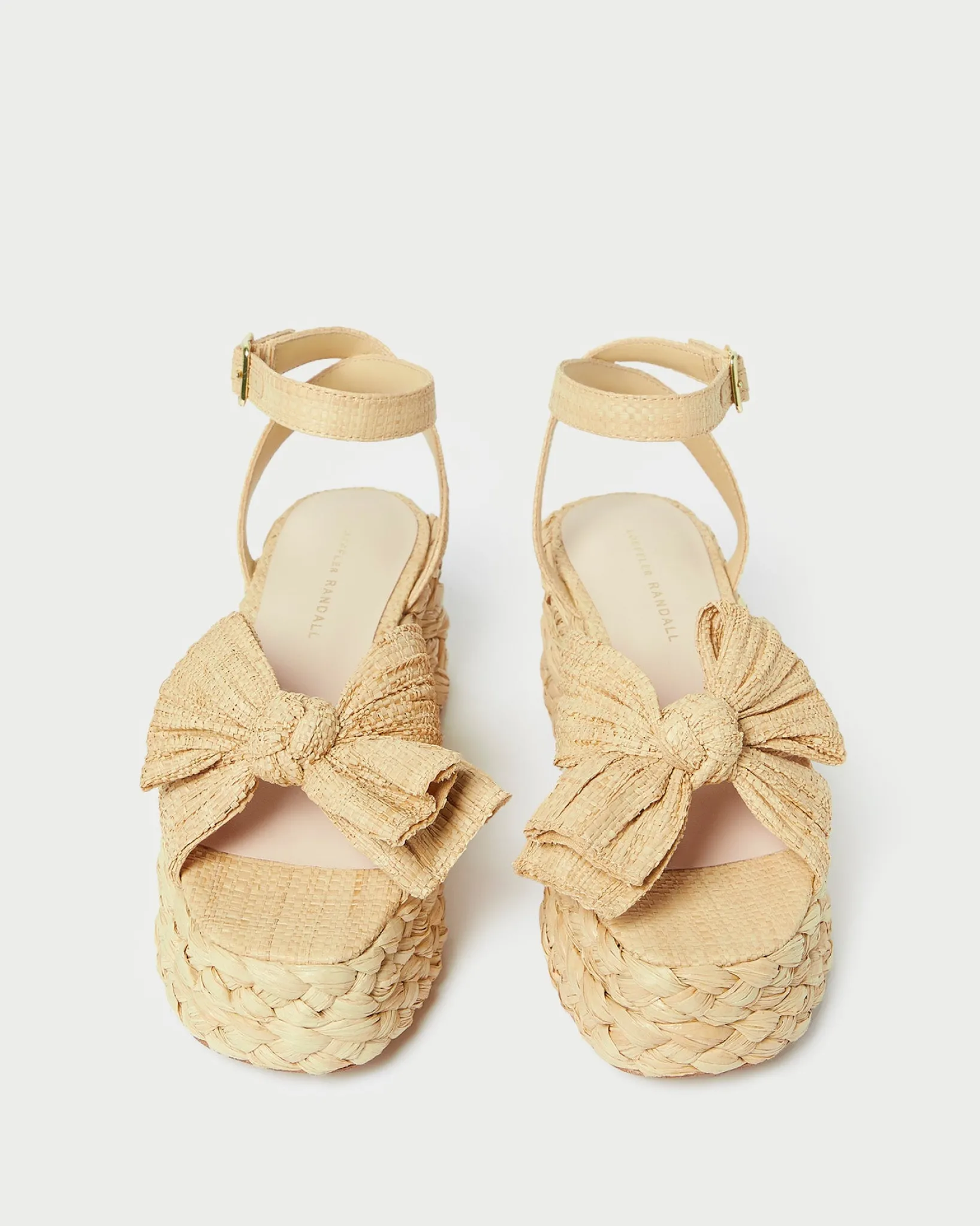 Best Loeffler Randall Gaby Bow Espadrille Brown Gingham