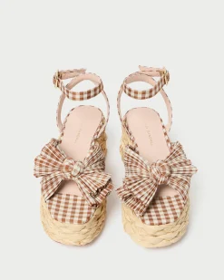 Best Loeffler Randall Gaby Pleated Bow Espadrille White