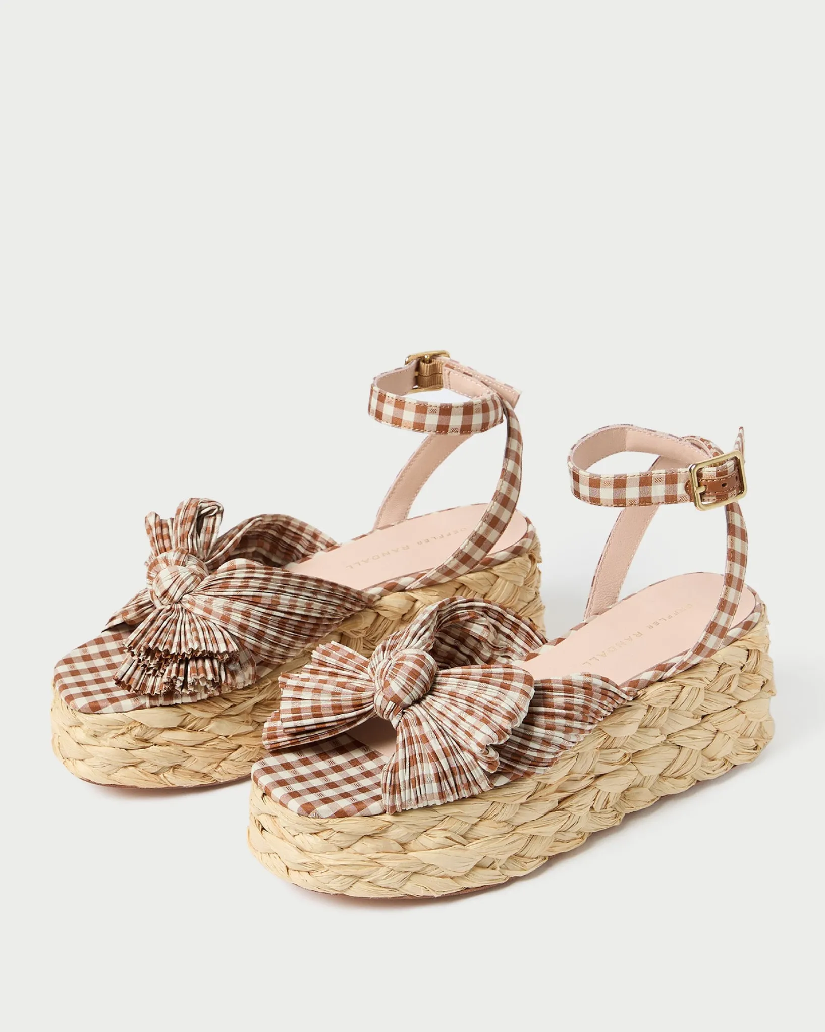 Best Loeffler Randall Gaby Pleated Bow Espadrille White