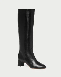 Online Loeffler Randall Gia Espresso Tall Boot Black