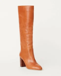 Outlet Loeffler Randall Goldy Cognac Tall Boot Black