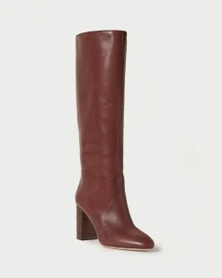 Outlet Loeffler Randall Goldy Cognac Tall Boot Black