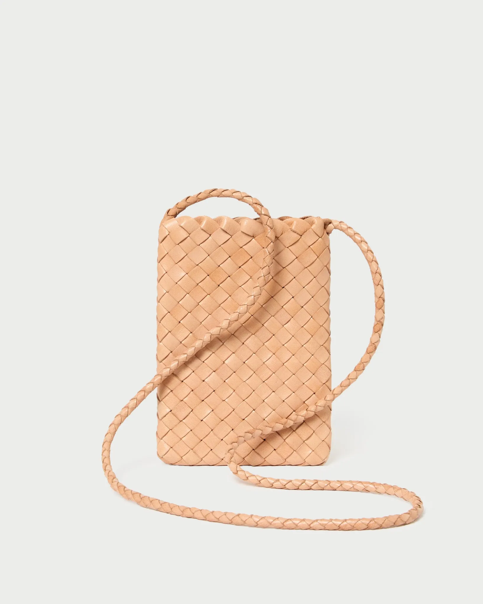 Online Loeffler Randall Grace Woven Crossbody Timber