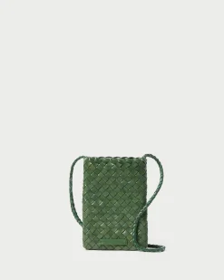 Online Loeffler Randall Grace Woven Crossbody Timber