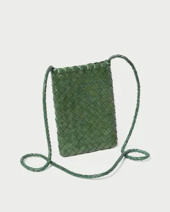 Online Loeffler Randall Grace Woven Crossbody Timber