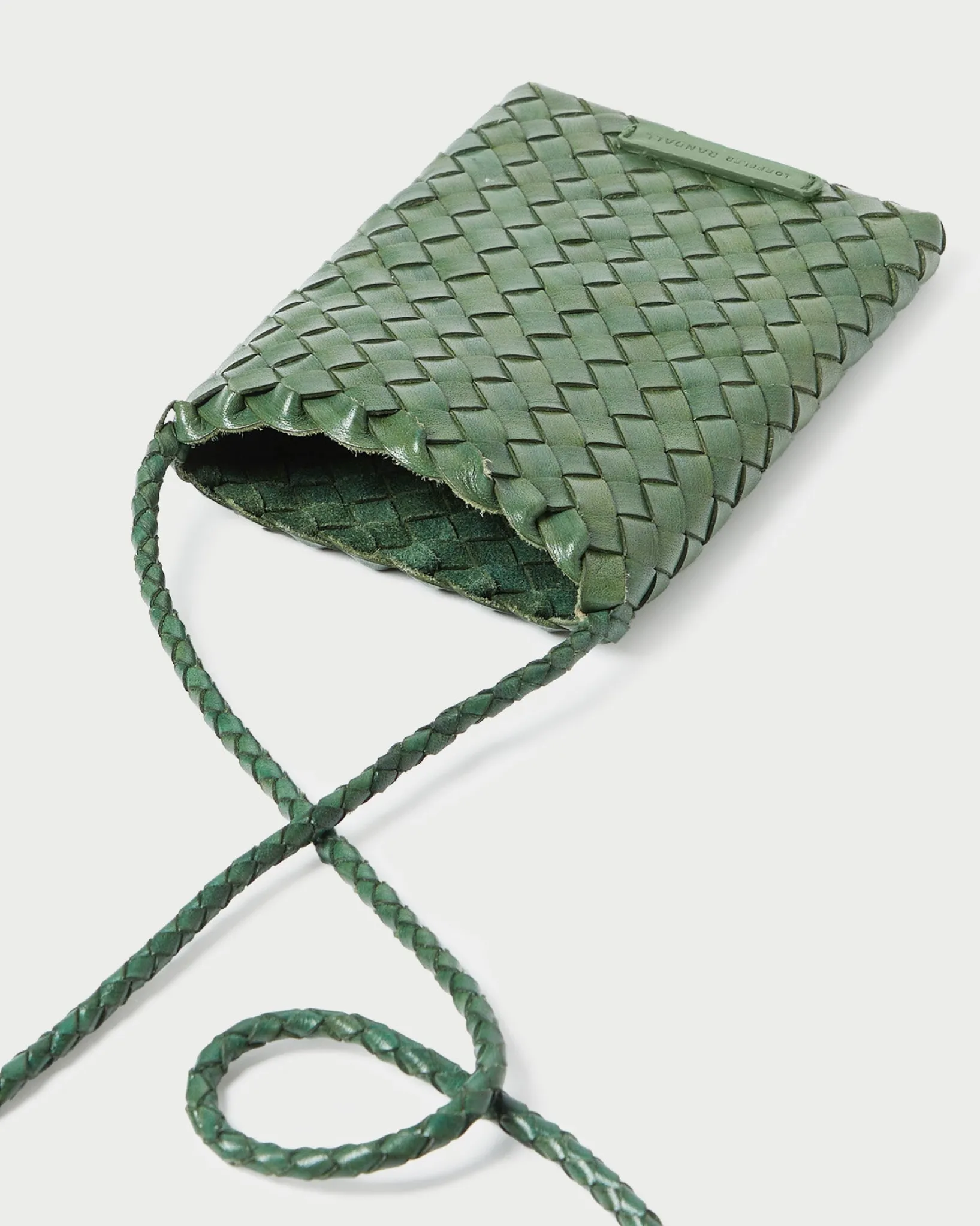 Online Loeffler Randall Grace Woven Crossbody Timber