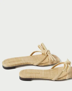 Sale Loeffler Randall Hadley Bow Sandal Dune