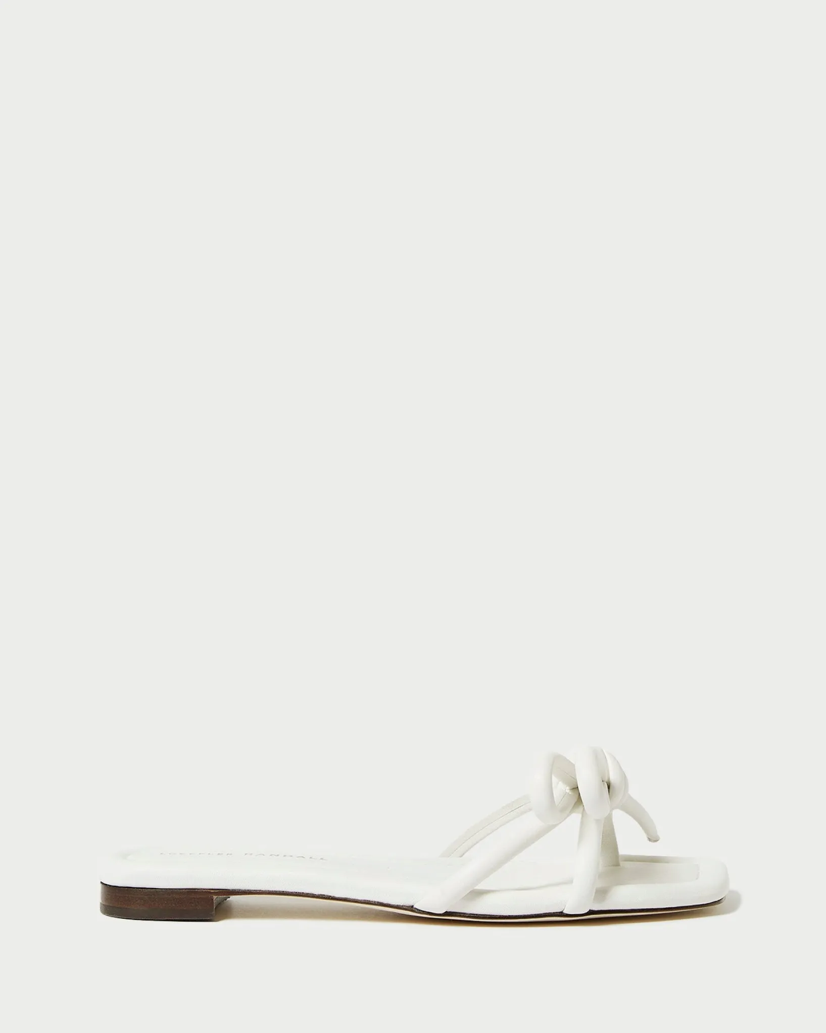 Clearance Loeffler Randall Hadley Bow Sandal Natural